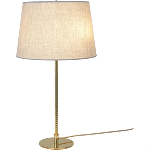 GUBI Tynell Collection 9205 Bordlampe Messing/ Canvas