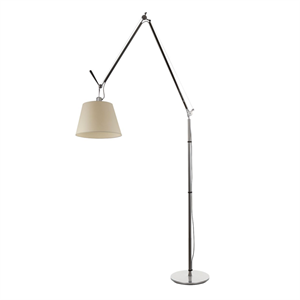 Artemide Tolomeo Mega Gulvlampe Pergament 32 cm Skjerm m. lysdemper