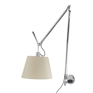 Artemide Tolomeo Mega Vegglampe Pergament 32cm m. lysdemper