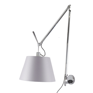 Artemide Tolomeo Mega Vegglampe Sateng 36cm m. lysdemper