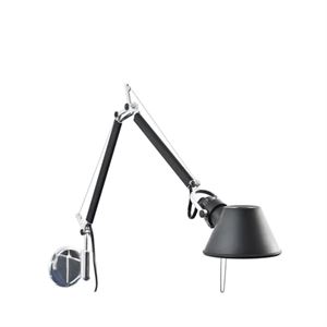 Artemide Tolomeo Micro Vegglampe Sort