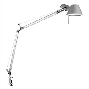 Artemide Tolomeo Bordlampe Aluminium med klemme