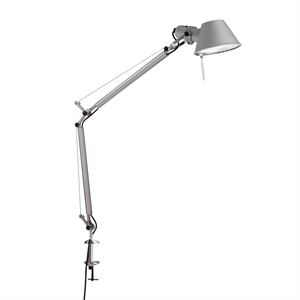 Artemide Tolomeo Mini Bordlampe Aluminium med klemme