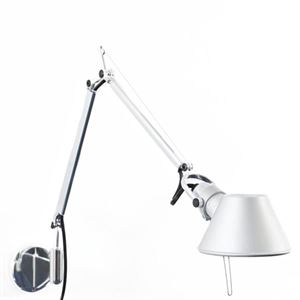 Artemide Tolomeo Micro LED Vegglampe Aluminium 3000 Kelvin