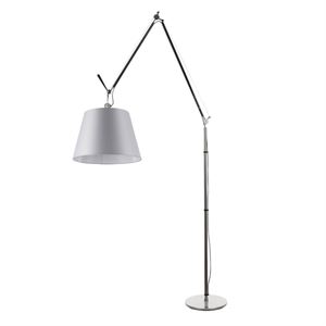 Artemide Tolomeo Mega Gulvlampe Satin 42 cm Skjerm m. lysdemper