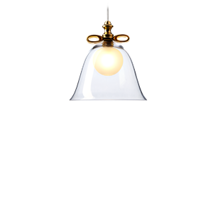 Moooi Bell Taklampe Liten Gull/ Transparent