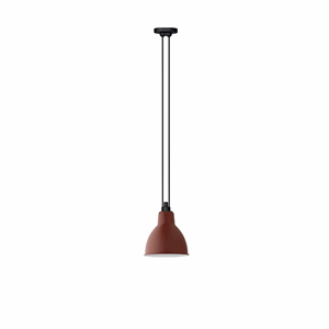 Lampe Gras N322 Taklampe Matt Rød Round