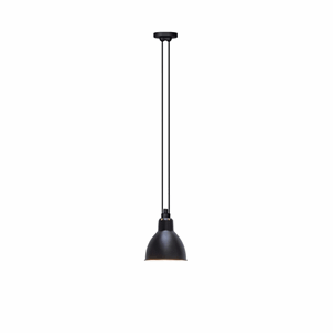 Lampe Gras N322 Taklampe Matt Sort Round