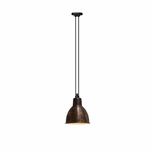 Lampe Gras N322 XL Taklampe Rå Kobber Round