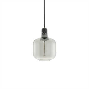 Normann Copenhagen Amp Taklampe Liten Røykfarget/Sort