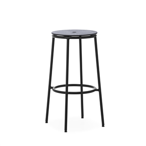 Normann Copenhagen Circa Barkrakk H75 Sort/ Sort Eik