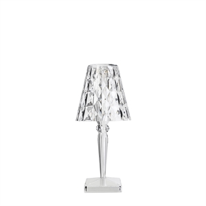 Kartell Big Battery Bærbar Lampe Krystall