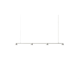 Normann Copenhagen Hat Lineær Taklampe Stor Varm Grå