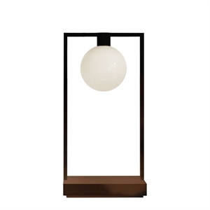 Artemide CURIOSITY 36 Bordlampe Med Ball Sort/ Brun