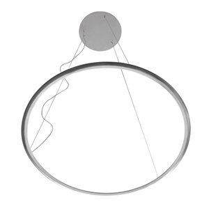Artemide DISCOVERY Taklampe Transparent Skjerm/ Satin Aluminium Body