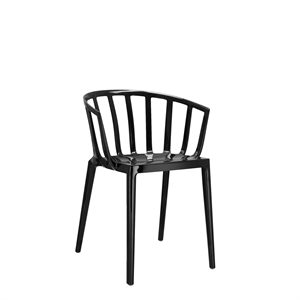 Kartell VENICE Spisestuestol Sort