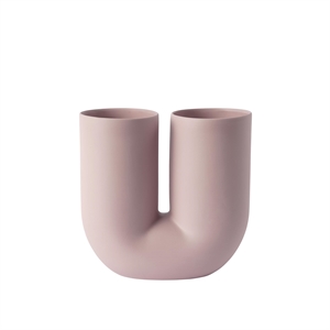 Muuto Kink Vase H26 Støvet Lilla