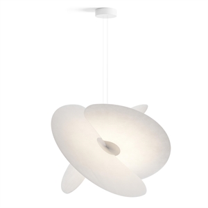 Luceplan Levante Taklampe Ø100 cm Matt Hvit