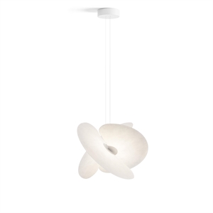 Luceplan Levante Taklampe Ø60 cm Matt Hvit