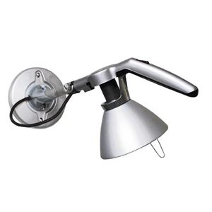 Luceplan Fortebraccio Vegglampe W1 Liten Alu