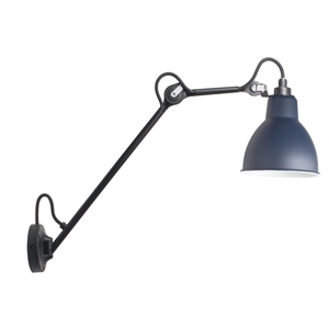 Lampe Gras N122 Vegglampe Svart/ Blå – DCWéditions