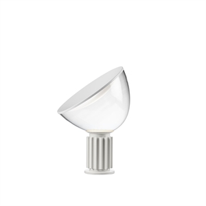 Flos Taccia Bordlampe Liten Liten Matt Hvit