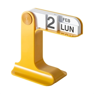 Artemide Timor Dekorativ Kalender Gul