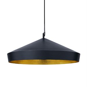 Tom Dixon Beat Taklampe Flat Sort