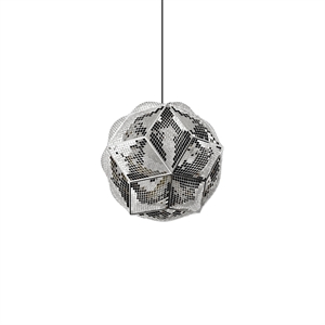 Tom Dixon Puff- Taklampe i Rustfritt Stål